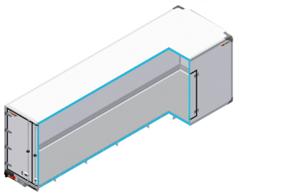 Insulated truck body - Over 6 tons 3