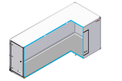 Insulated truck body - Under 6 tons 3