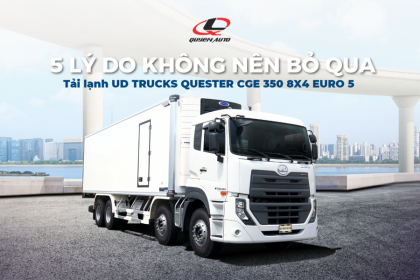 UD TRUCKS QUESTER CGE 350 8X4 - EURO 5 và 5 lý do không nên bỏ qua