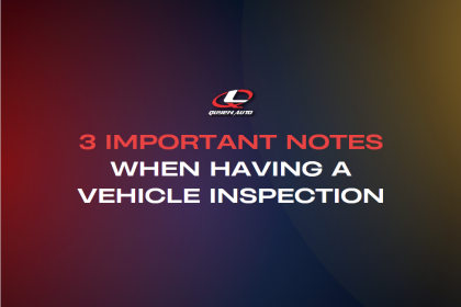 Vehicle inspection notes