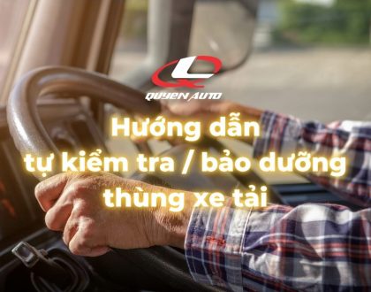 Huong dan tu bao duong thung Quyen Auto