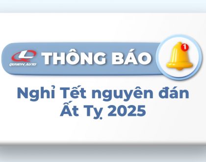 Thông báo nghỉ Tết Ất Tỵ 2025