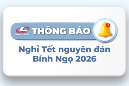 Lịch nghỉ Tết nguyên đán Bính Ngọ 2026 tại Quyen Auto
