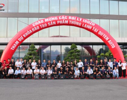 Chương trình đào tạo cho đại lý ISUZU tại Quyen Auto ngày 28/03/2026