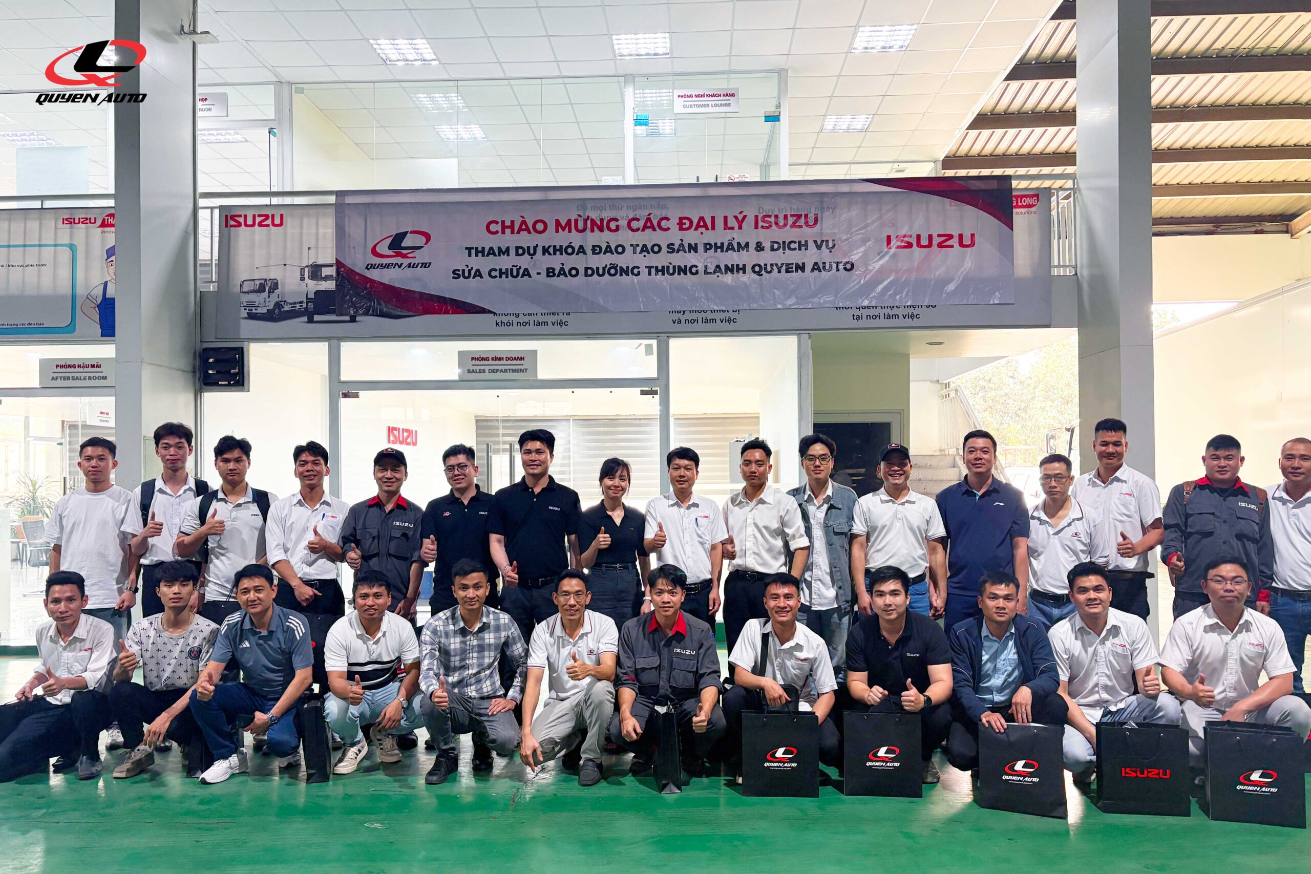 Chương trình Quyen Auto đào tạo cho đại lý ISUZU tại Hà Nội ngày 04/04/2026