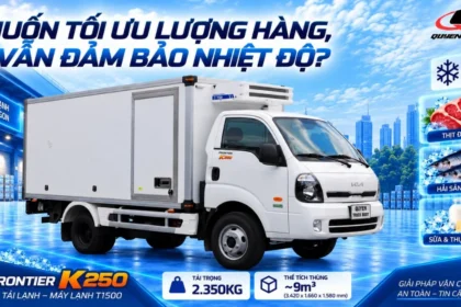 KIA K250 thùng lạnh Quyen Auto với máy lạnh THERMAL MASTER T1500